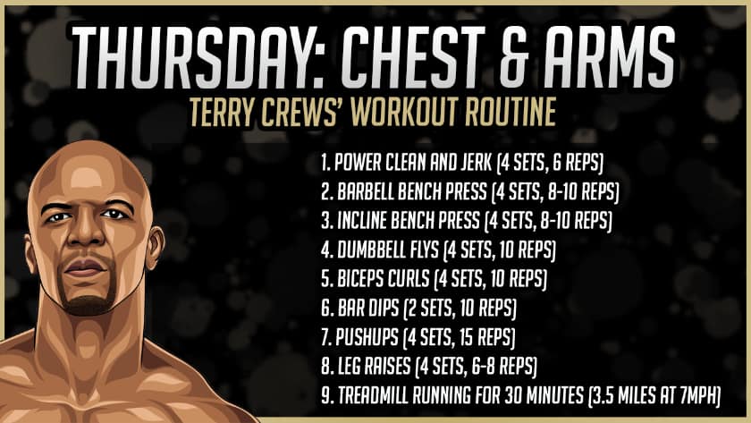 Terry Crews' Chest Workout Routine