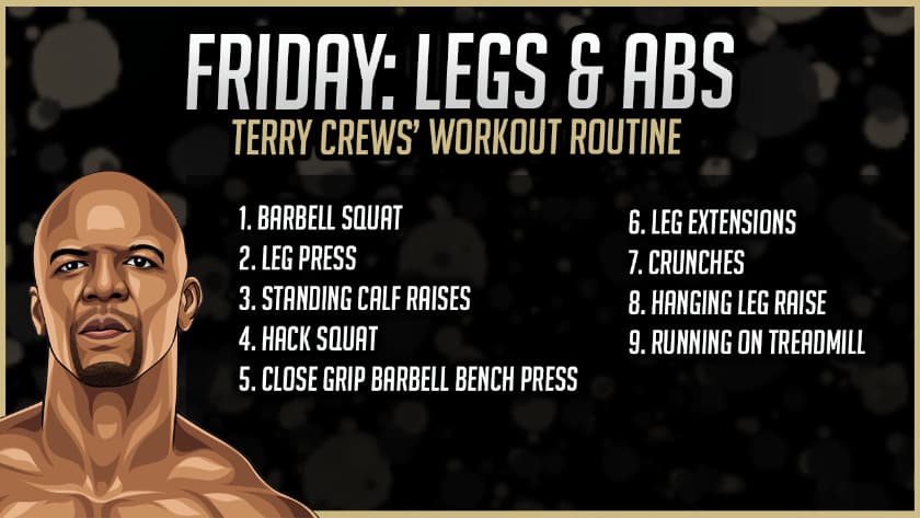 Terry Crews' Legs Workout Routine
