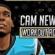 Cam Newton's Workout Routine & Diet