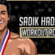Sadik Hadzovic's Workout Routine & Diet