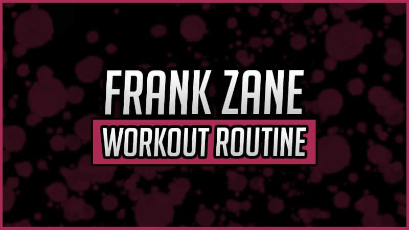 Frank Zane S Workout Routine T