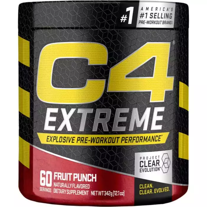 C4 Extreme Energy Pre-Workout (60 Servings)