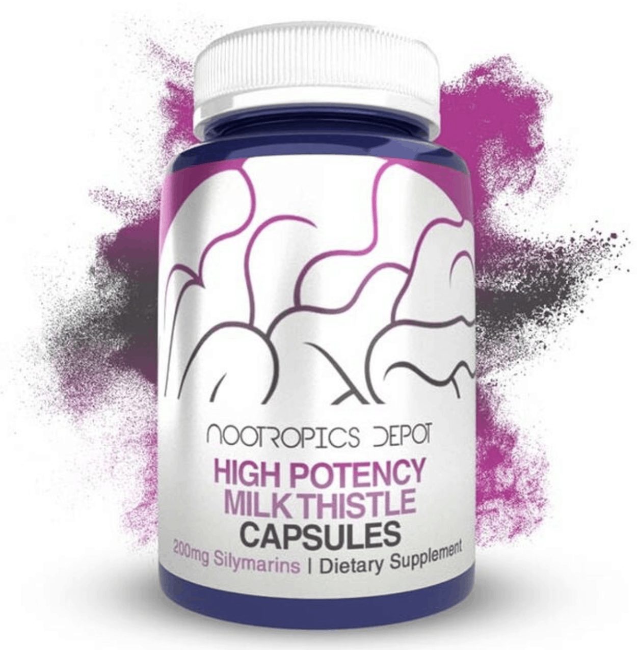 High Potency Milk Thistle Capsules (120 Count)