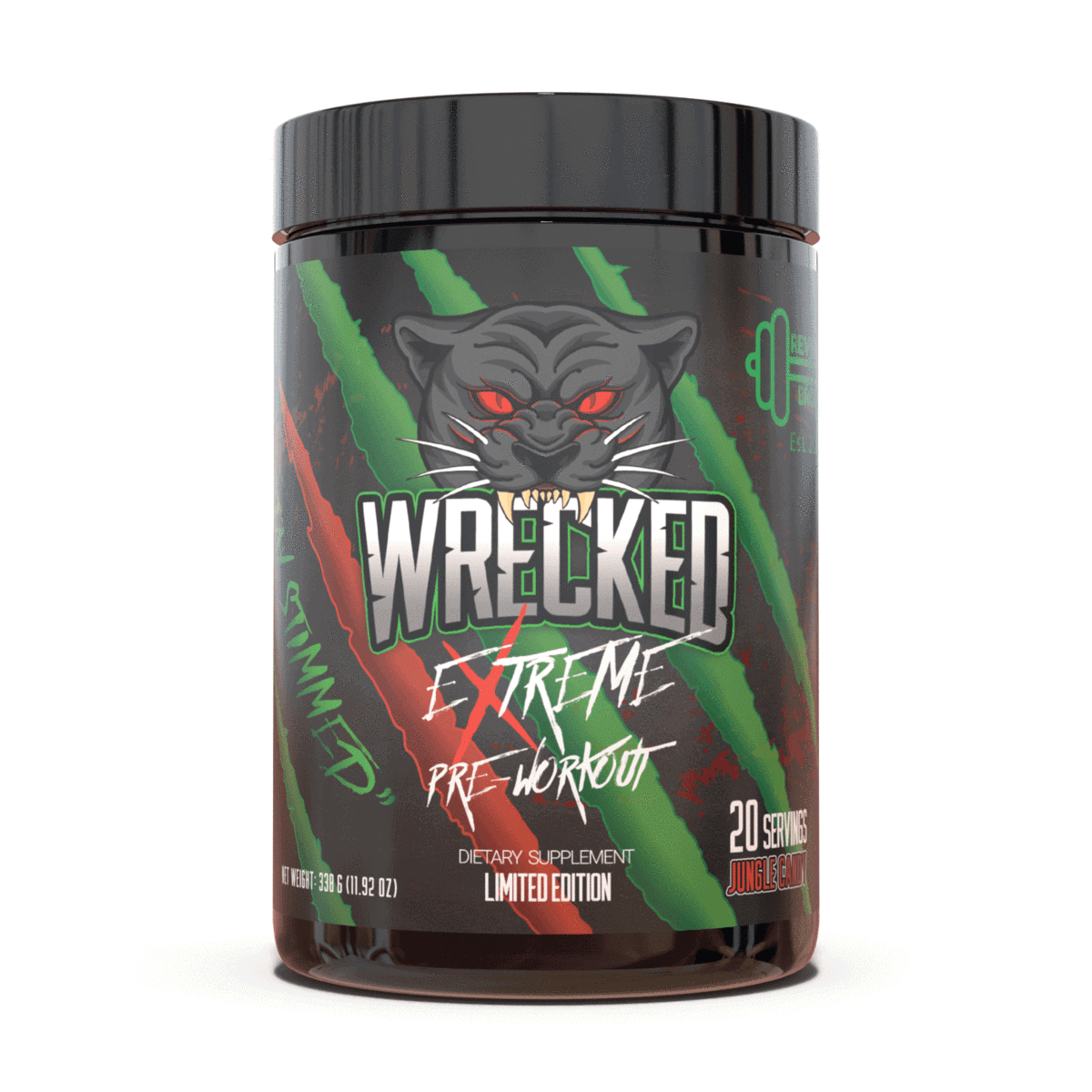 Huge Nutrition Wrecked Extreme (20 Servings)