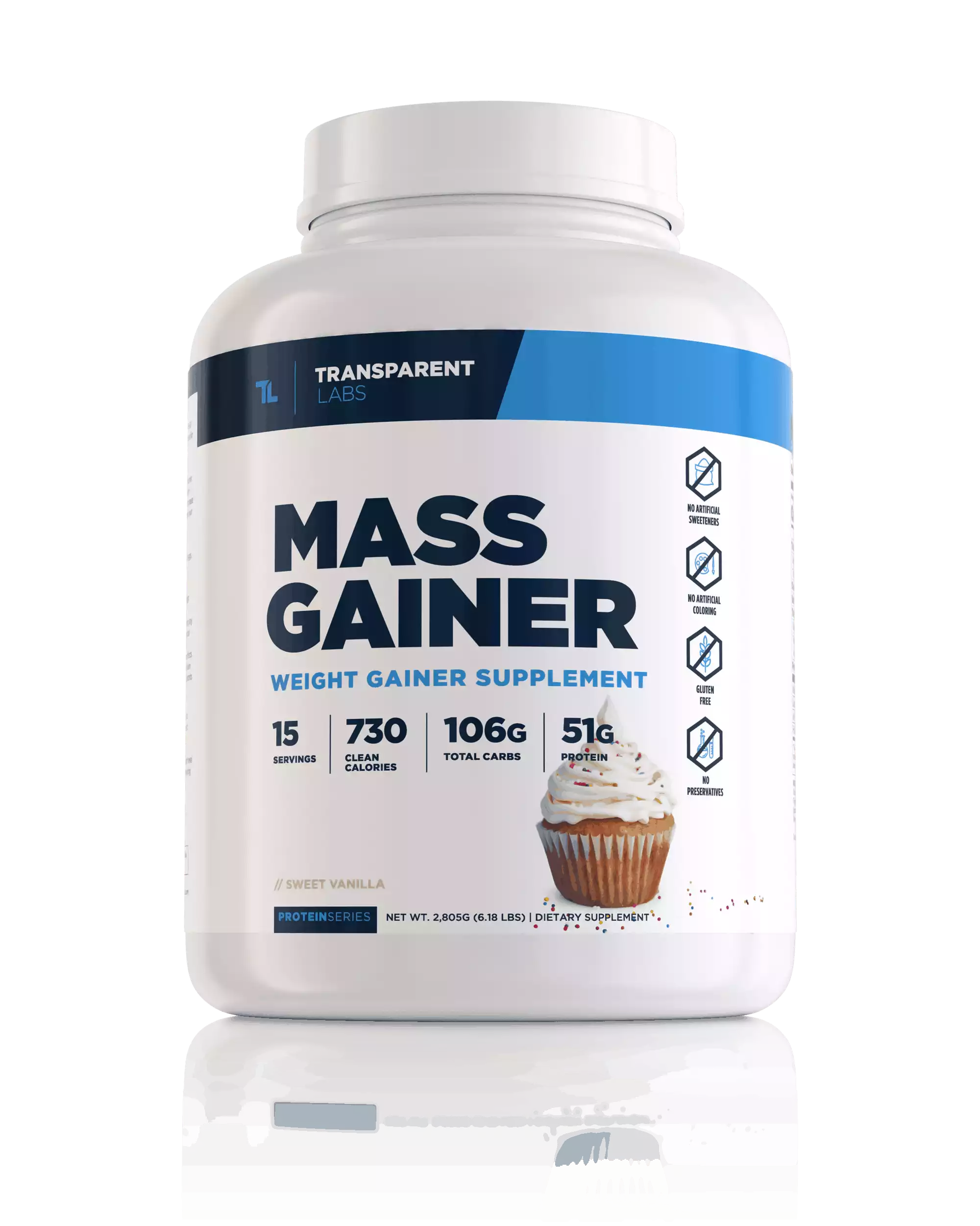 Transparent Labs MASS GAINER with Grass-Fed Whey