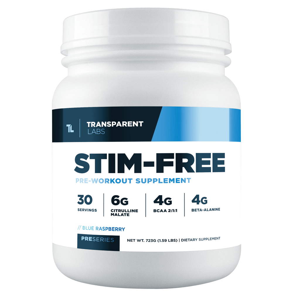 Transparent Labs STIM-FREE Pre-Workout