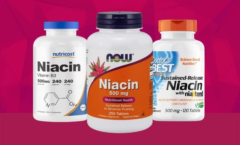 Solgar Niacin (Vitamin B3) 500 mg, 250 Vegetable Capsules - Cardiovascular  Support - Energy Metabolism - Non-GMO, Vegan, Gluten Free, Dairy Free