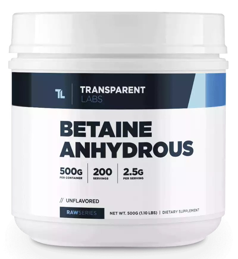 Transparent Labs Betaine Anhydrous (200 Servings)