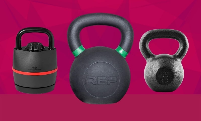MBAT Vinyl Coated Kettlebells with Thick Rubber Base- Cast Iron Strength Training Fitness Weight Available: 10 15 25 LBS 20
