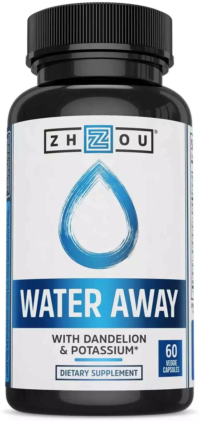 Zhou Nutrition Water Away (60 Servings)