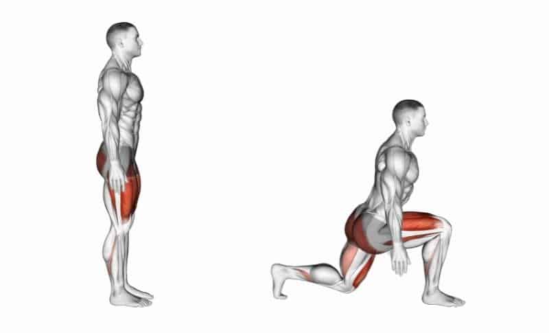 Best Lower Body Exercises - Forward Lunges