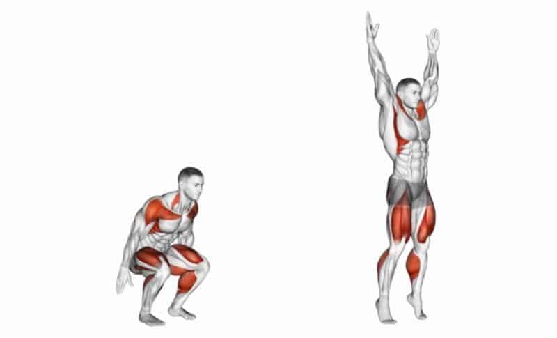 Best Mobility Exercises - Squat With Reach