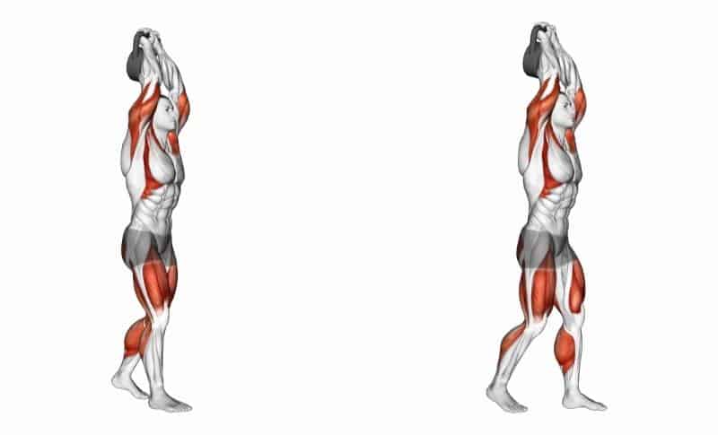Best Scapular Exercises - Overhead Carry