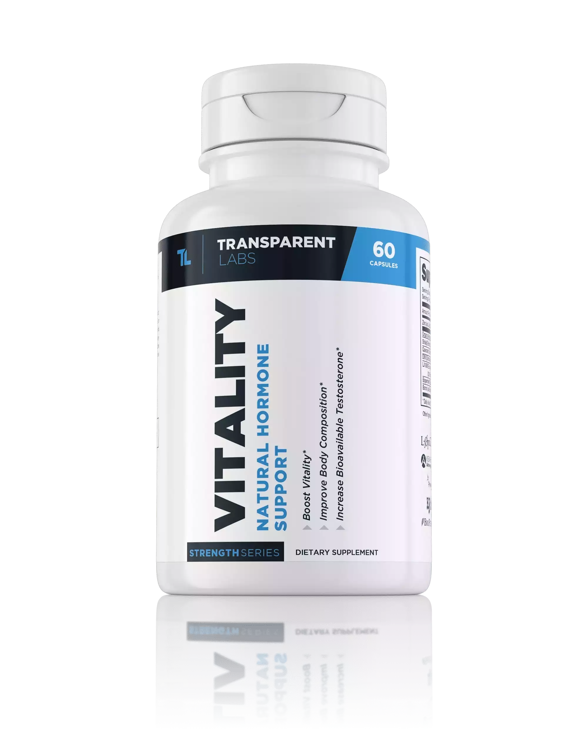 Transparent Labs Vitality Natural Testosterone Booster