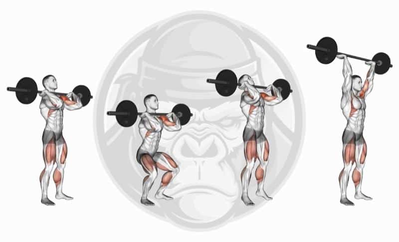 Best Shoulder Exercises - Push Press