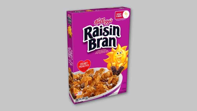 Unhealthiest-Cereals-Kelloggs-Raisin-Bran