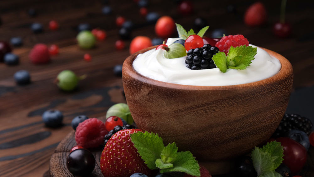 Best-Healthy-Snacks-Greek-Yogurt-Mixed-Berries
