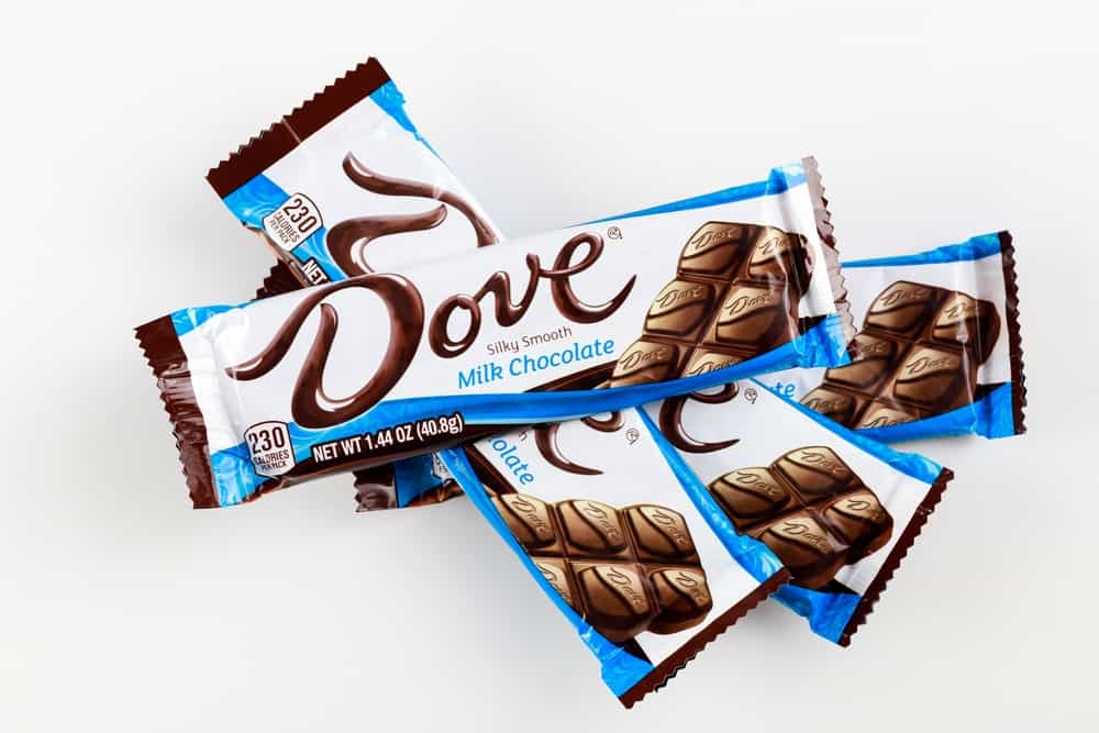 Most Popular Snacks - Dove Chocolate
