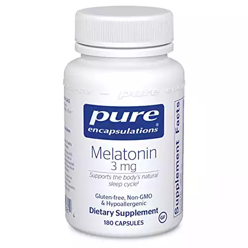 Pure Encapsulations Melatonin (180 Servings)