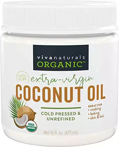 Viva Naturals Coconut Oil (32 Servings)
