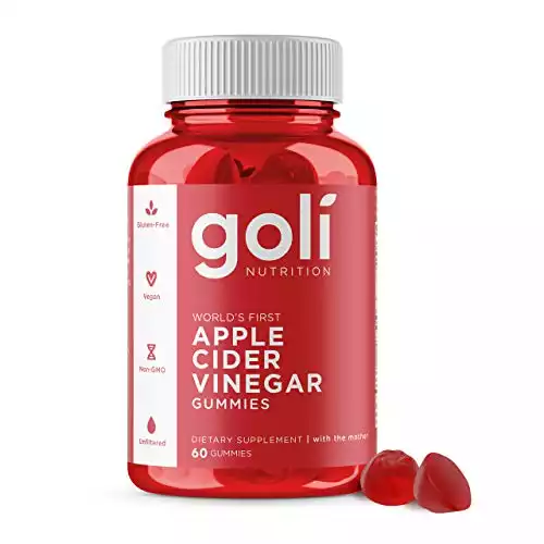 Goli Nutrition Apple Cider Vinegar Gummies (60 Servings)