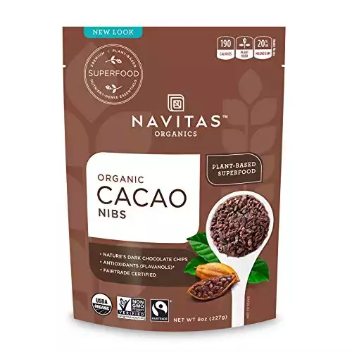 Navitas Organics Raw Cacao Nibs (8 Servings)
