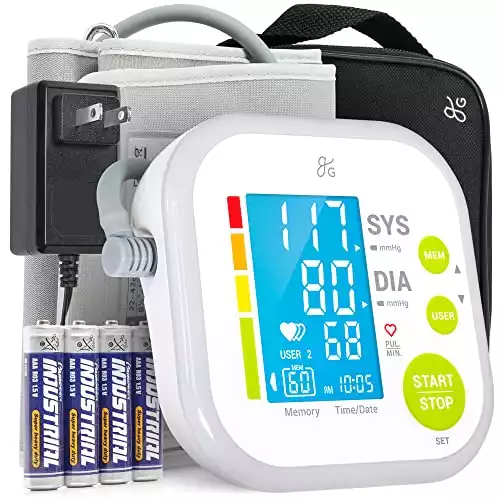 Greater Goods Upper Arm Blood Pressure Monitor