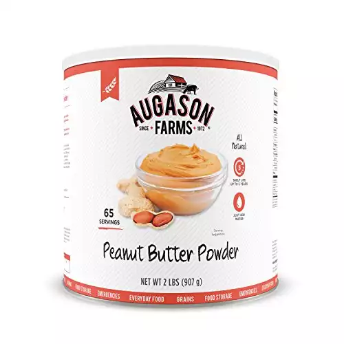 Augason Farms Peanut Butter Powder (65 Servings)