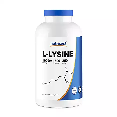 Nutricost L-Lysine (250 Servings)