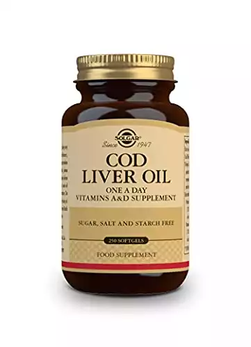 Solgar Cod Liver Oil (250 Servings)