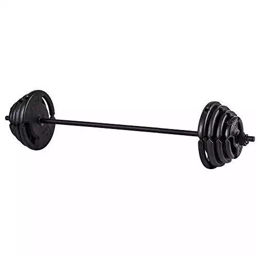Step Fitness Club Quality 4-Weight Deluxe Barbell Set