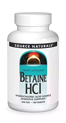 Source Naturals Betaine HCL (180 Servings)