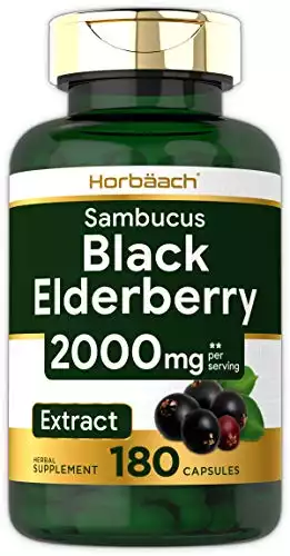 Horbaach Sambucus Black Elderberry Capsules