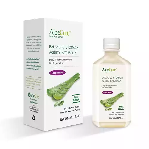 AloeCure Pure Aloe Vera Juice (8 Servings)