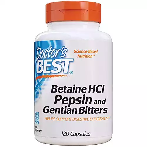 Doctor's Best Betaine HCL (120 Servings)