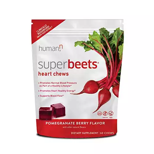 HumanN SuperBeets Heart Chews (30 Servings)