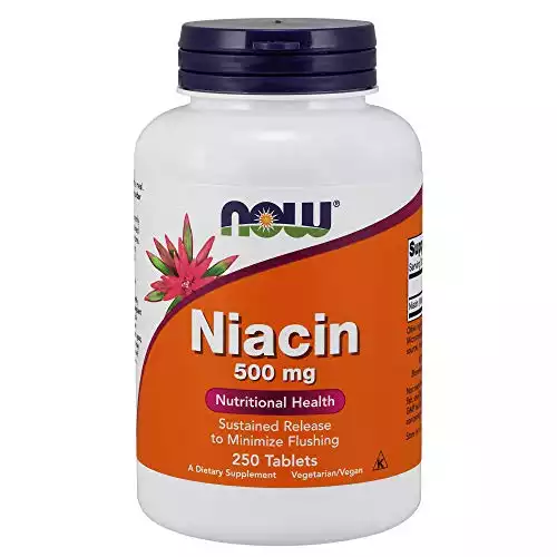 NOW Foods Niacin (250 Servings)