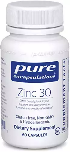 Pure Encapsulations Zinc 30