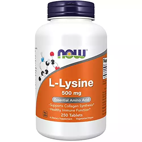 NOW Foods L-Lysine (250 Servings)
