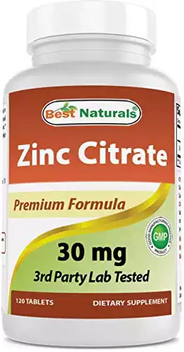 Best Naturals Zinc Citrate