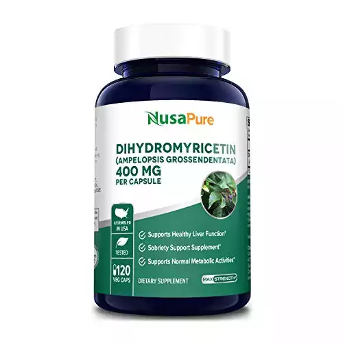 NusaPure Dihydromyricetin DHM (120 Servings)