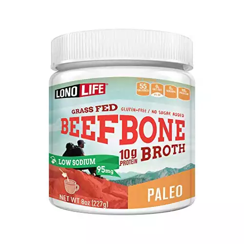 LonoLife Beef Bone Broth Powder (12 Servings)