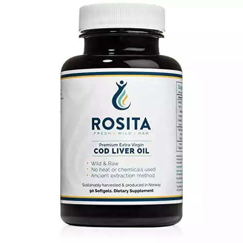 Rosita Extra Virgin Cod Liver Oil (30 Servings)