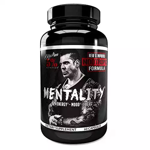 Rich Piana 5% Nutrition Mentality Nootropic Blend (30 Day Supply)
