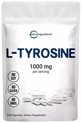 Micro Ingredients L Tyrosine (120 Servings)