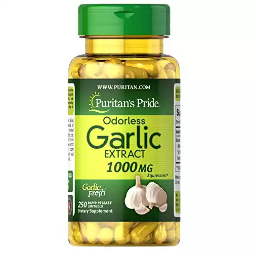 Puritan's Pride Odorless Garlic Extract