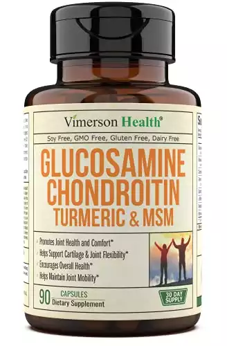 Vimerson Health Glucosamine Chondroitin Turmeric & MSM