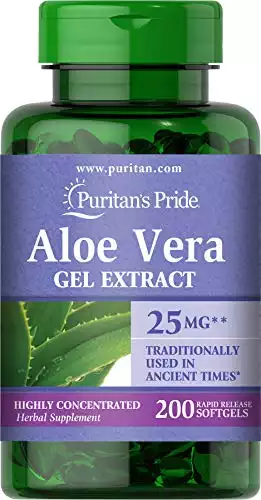 Puritan's Pride Aloe Vera Gel Extract (200-66 Servings)