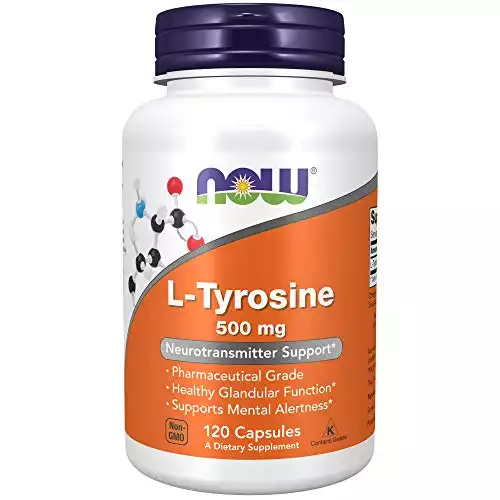 NOW Foods L-Tyrosine (120 Servings)