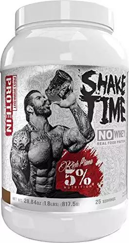 Rich Piana 5% Nutrition Shake Time | No-Whey 26G Animal Based Protein